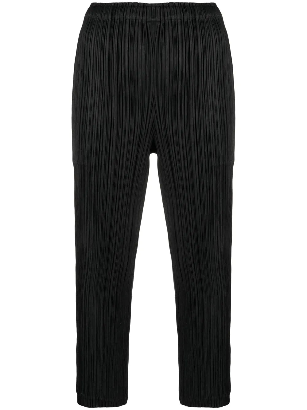 Pleated Cropped Trousers