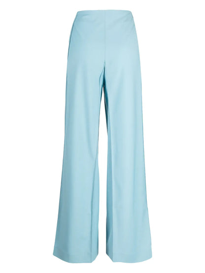 High-Waisted Wide-Leg Trousers