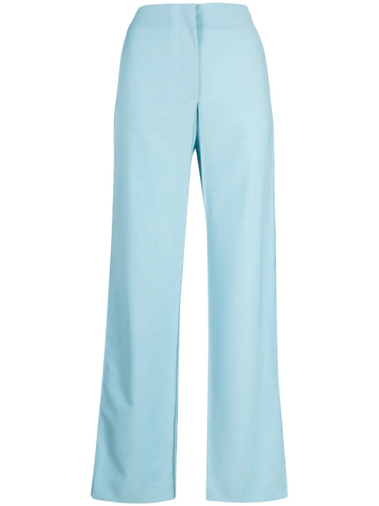 High-Waisted Wide-Leg Trousers