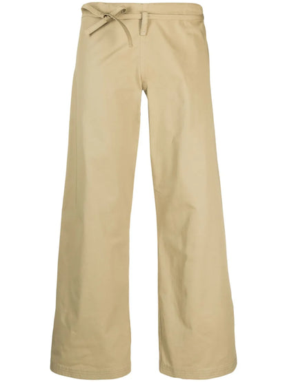 Low-Rise Cropped Trousers