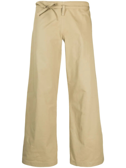 Low-Rise Cropped Trousers