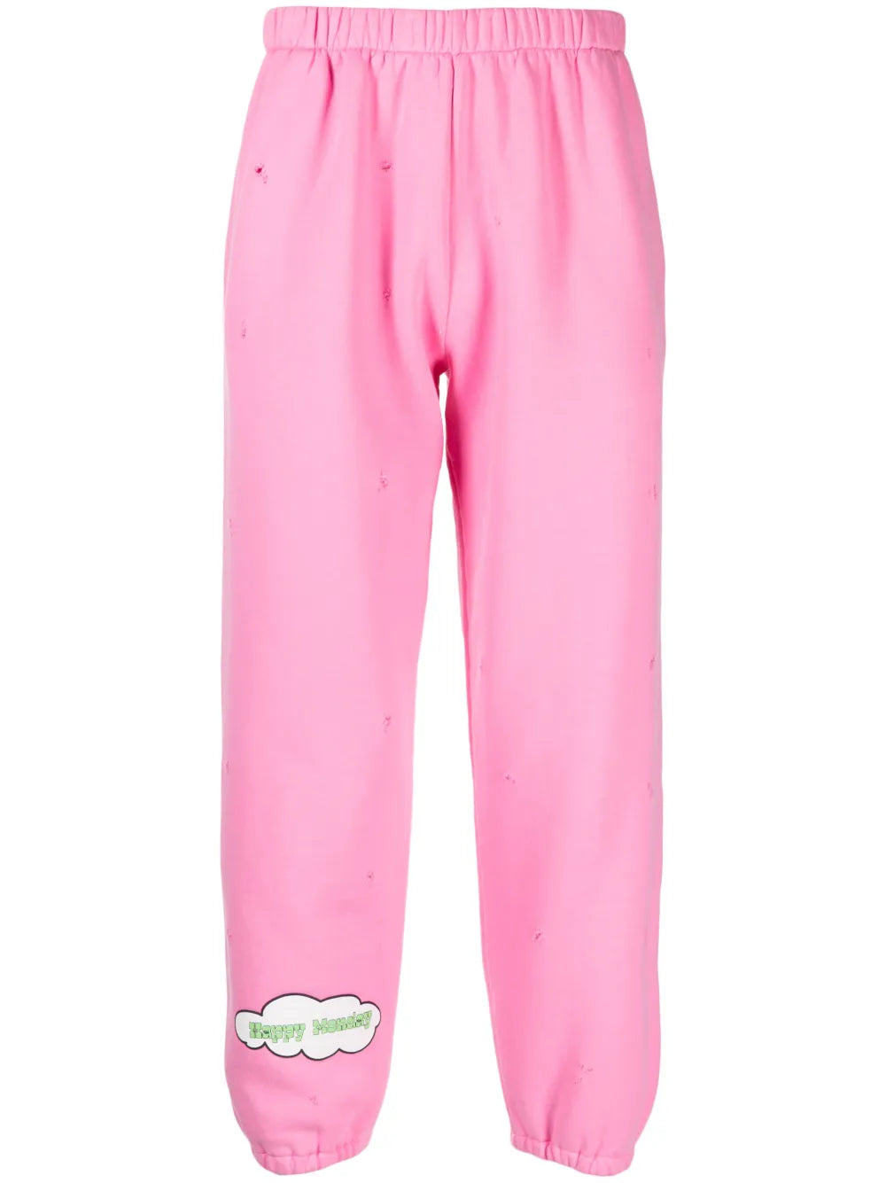 Happy Monday Print Track Pants