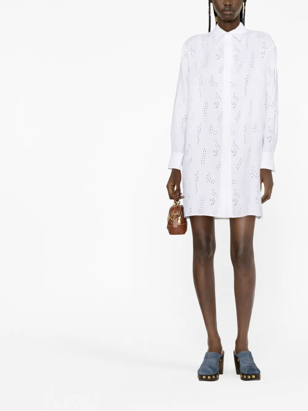 Patricia Broderie-Anglaise Shirtdress