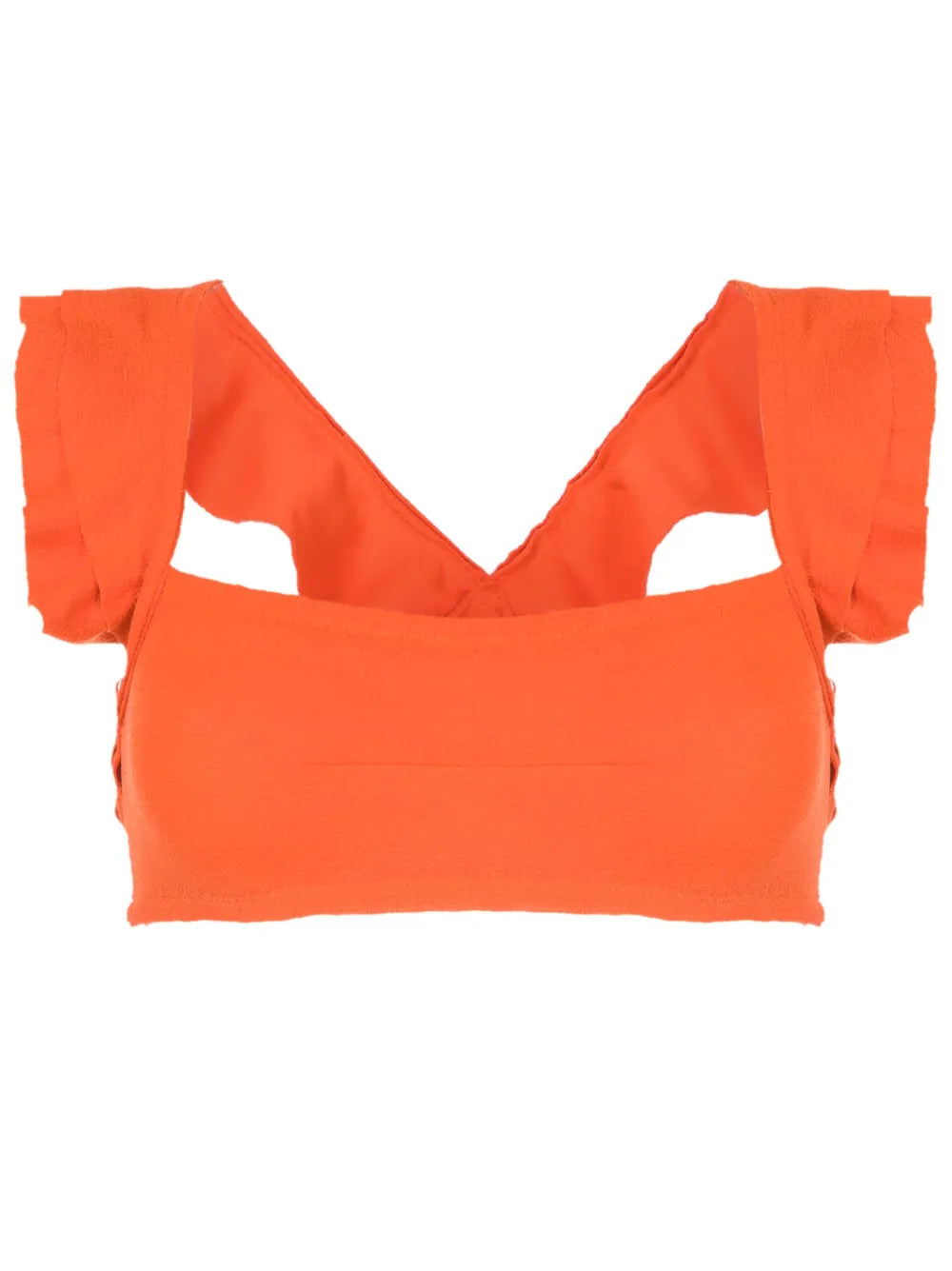 Jasper Ruffle-Trim Bikini Top