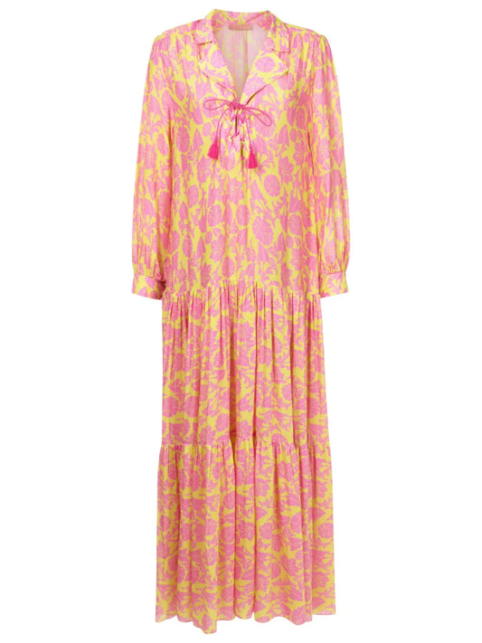 Blandine Floral-Print Maxi Dress