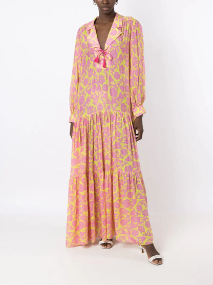 Blandine Floral-Print Maxi Dress