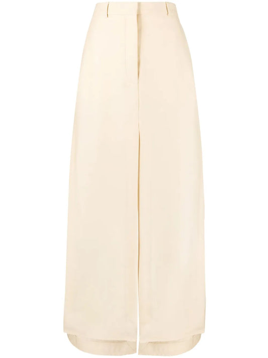 A-Line Slit Maxi Skirt