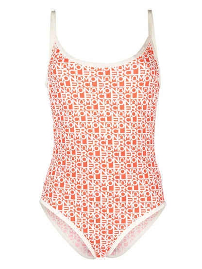 Logo-Print Swimsuit