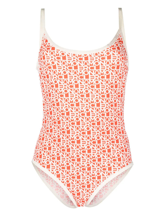 Logo-Print Swimsuit