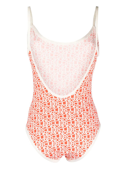 Logo-Print Swimsuit