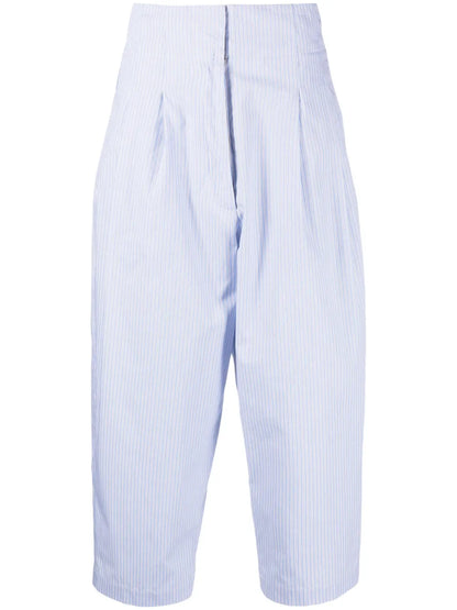 Sophie Striped Cropped Trousers
