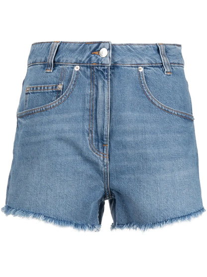 Japa Low-Rise Denim Shorts