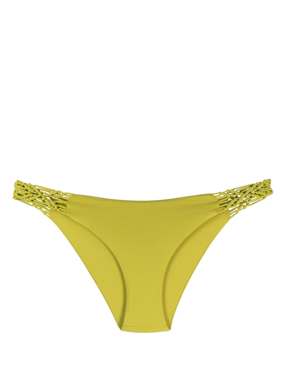 Hand-Woven Detail Bikini Bottoms