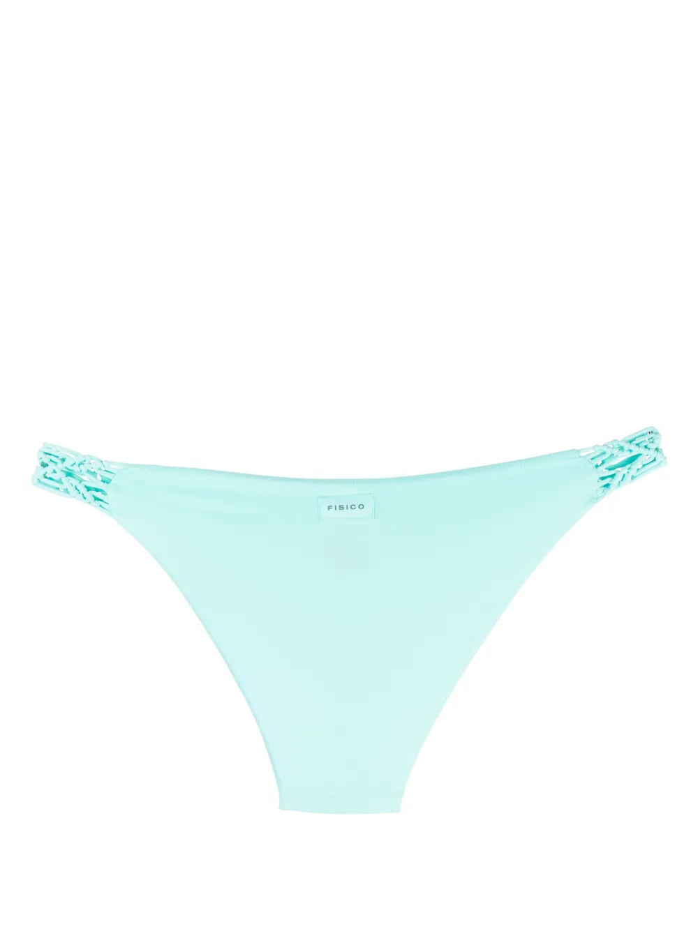 Hand-Woven Detail Bikini Bottoms