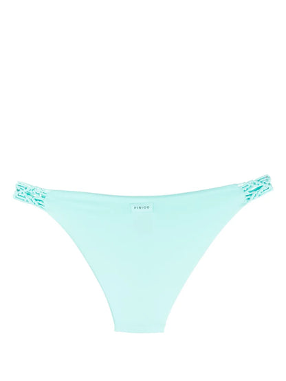 Hand-Woven Detail Bikini Bottoms