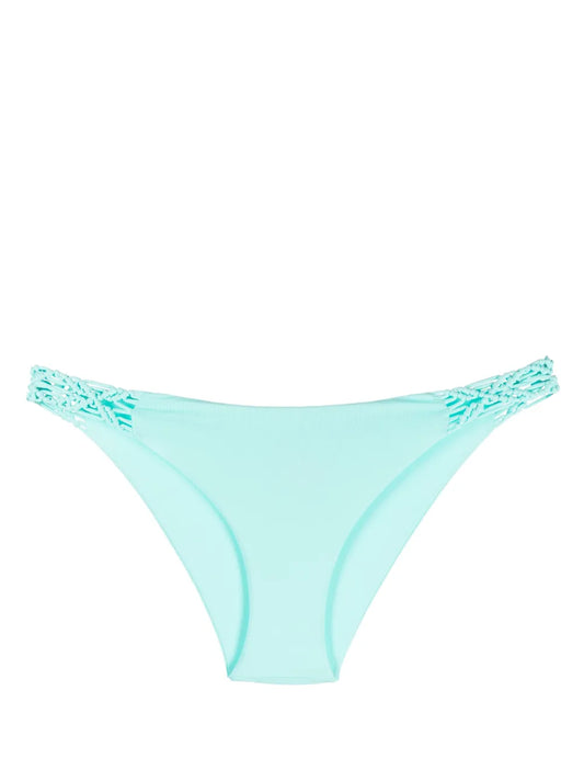 Hand-Woven Detail Bikini Bottoms