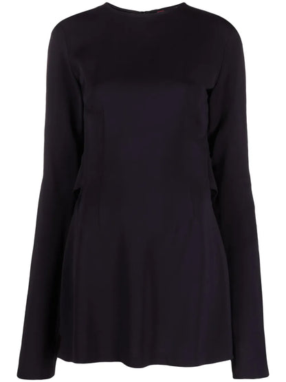 Kicked Back' Structured Short Dress