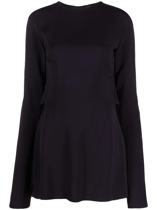 Kicked Back' Structured Short Dress