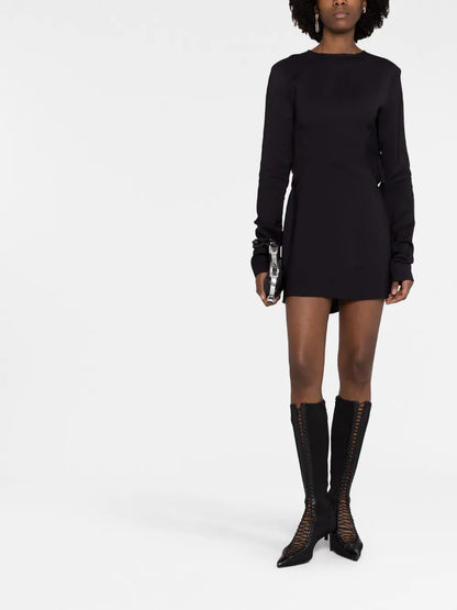 Kicked Back' Structured Short Dress