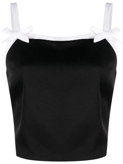 Bow-Detailing Cropped Top