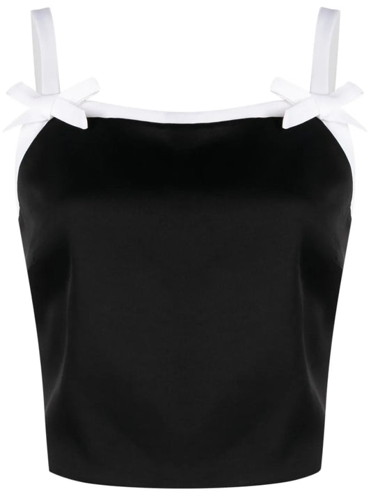 Bow-Detailing Cropped Top