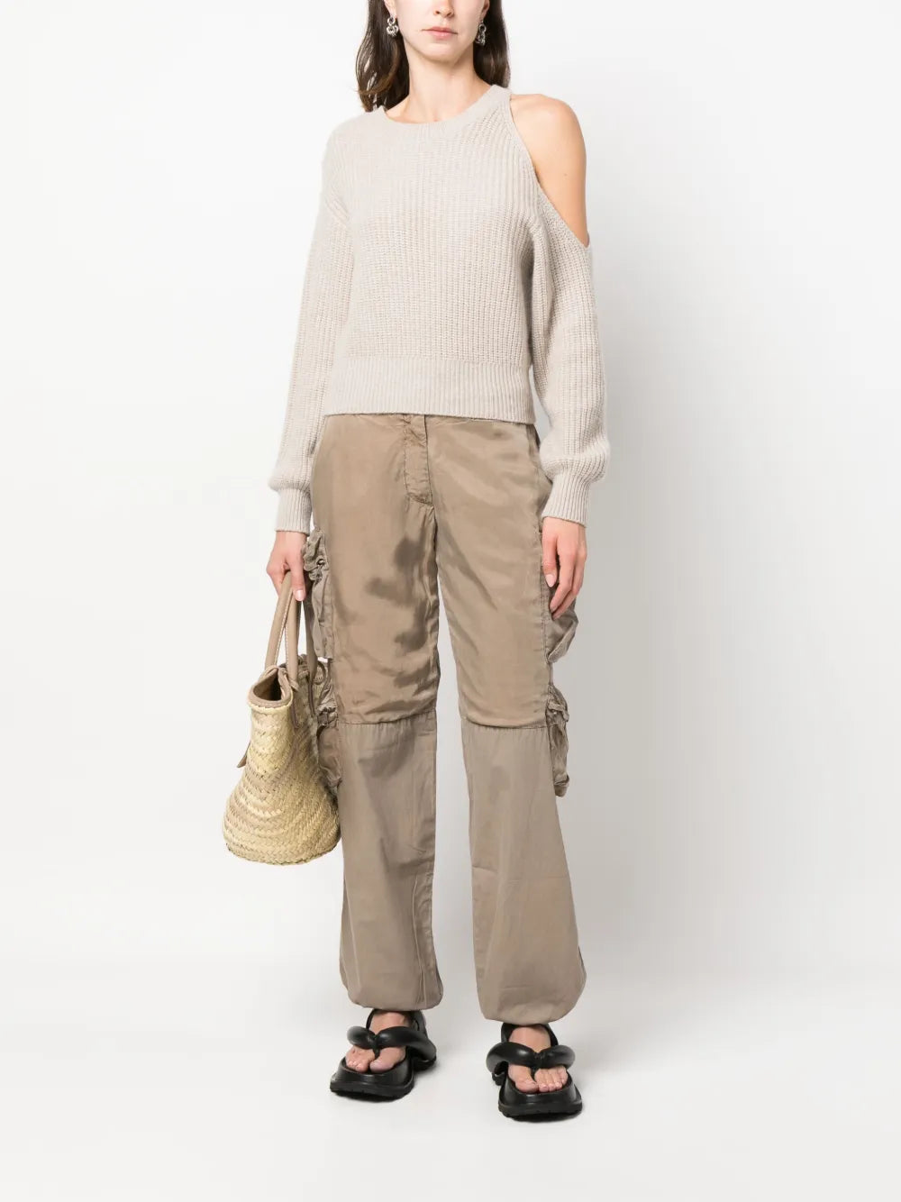 Parachute Mid-Rise Cargo Pants