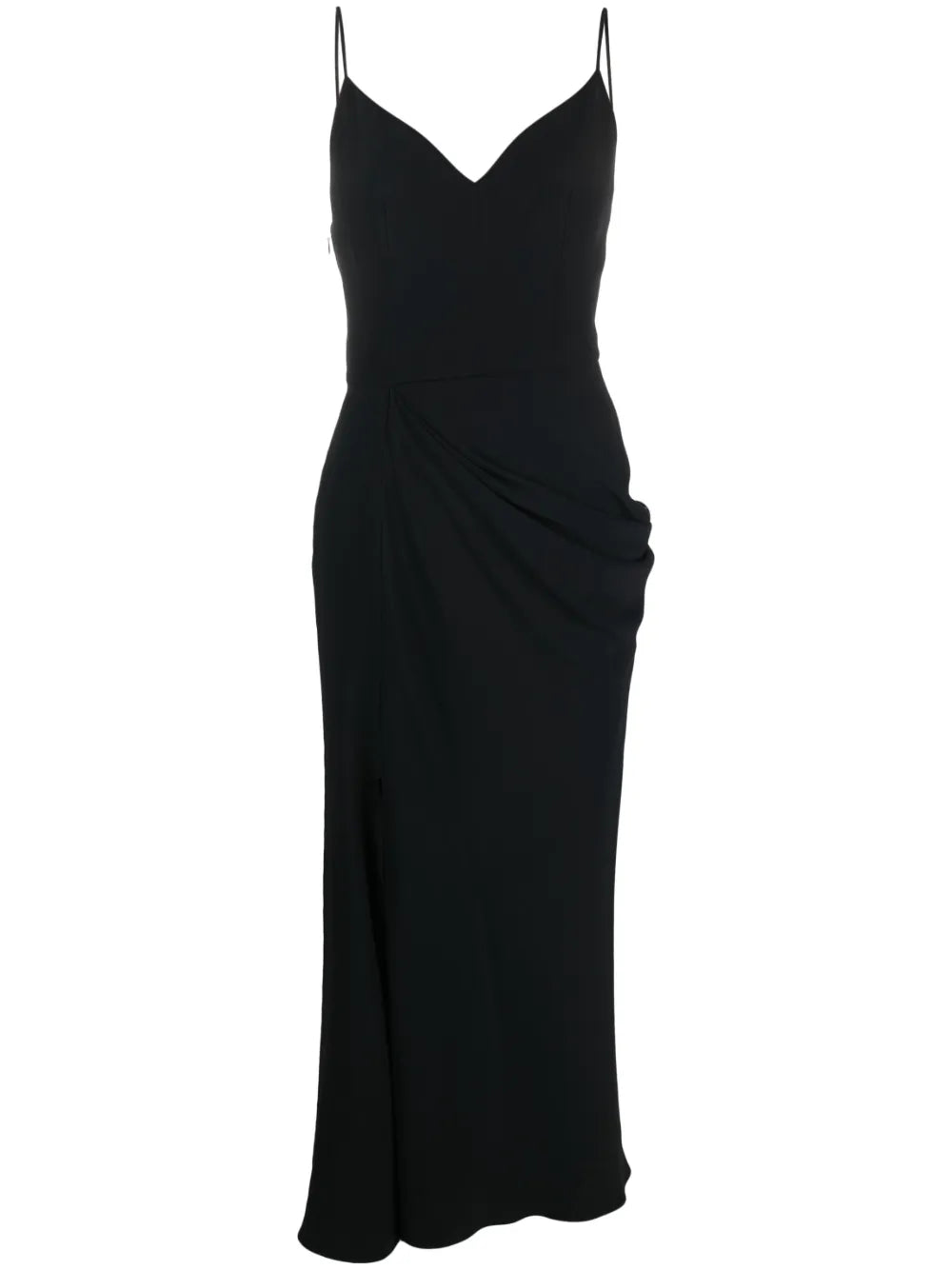 Draped Midi Dress