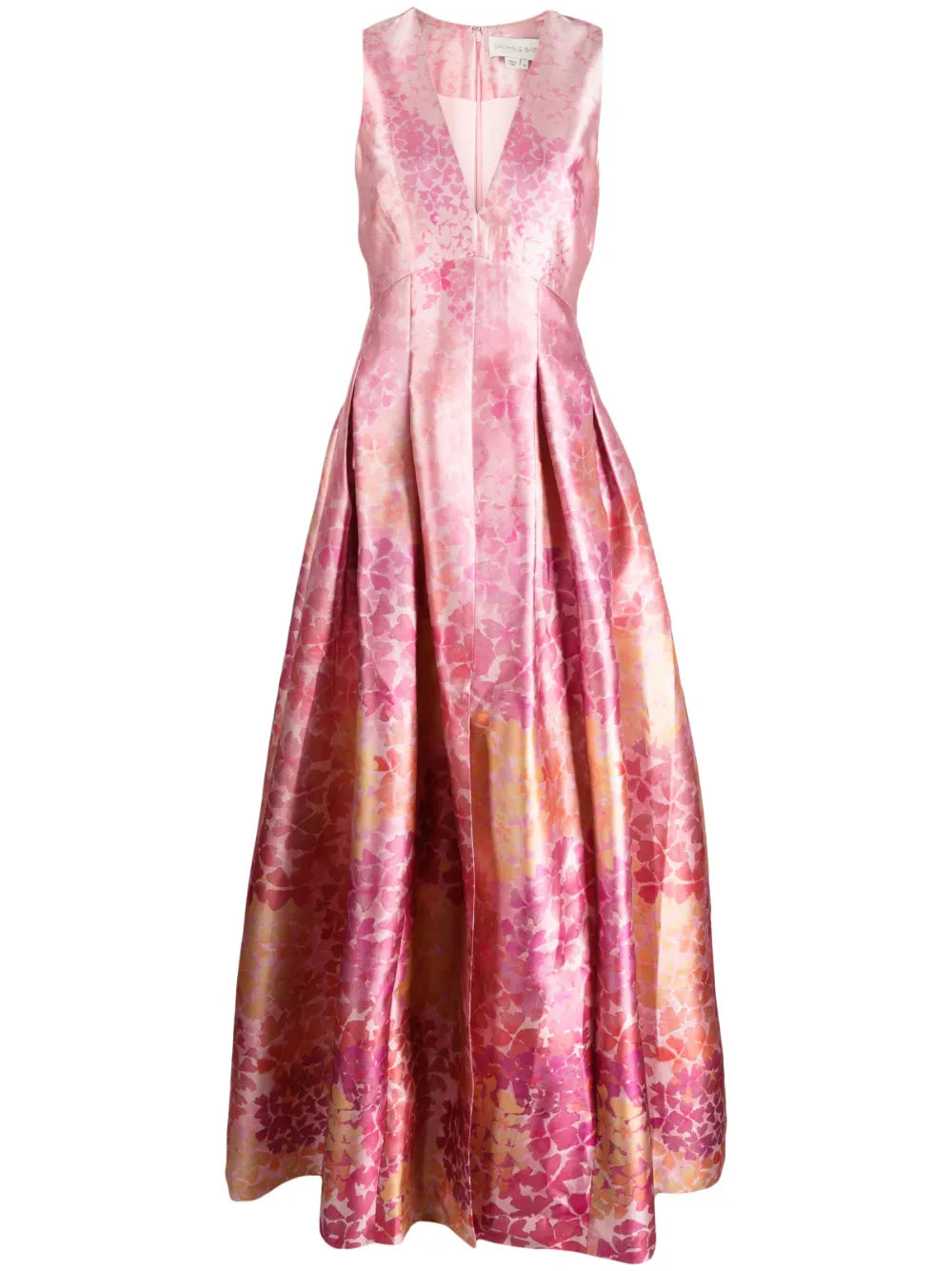 Brooke Gown Abstract-Print Dress