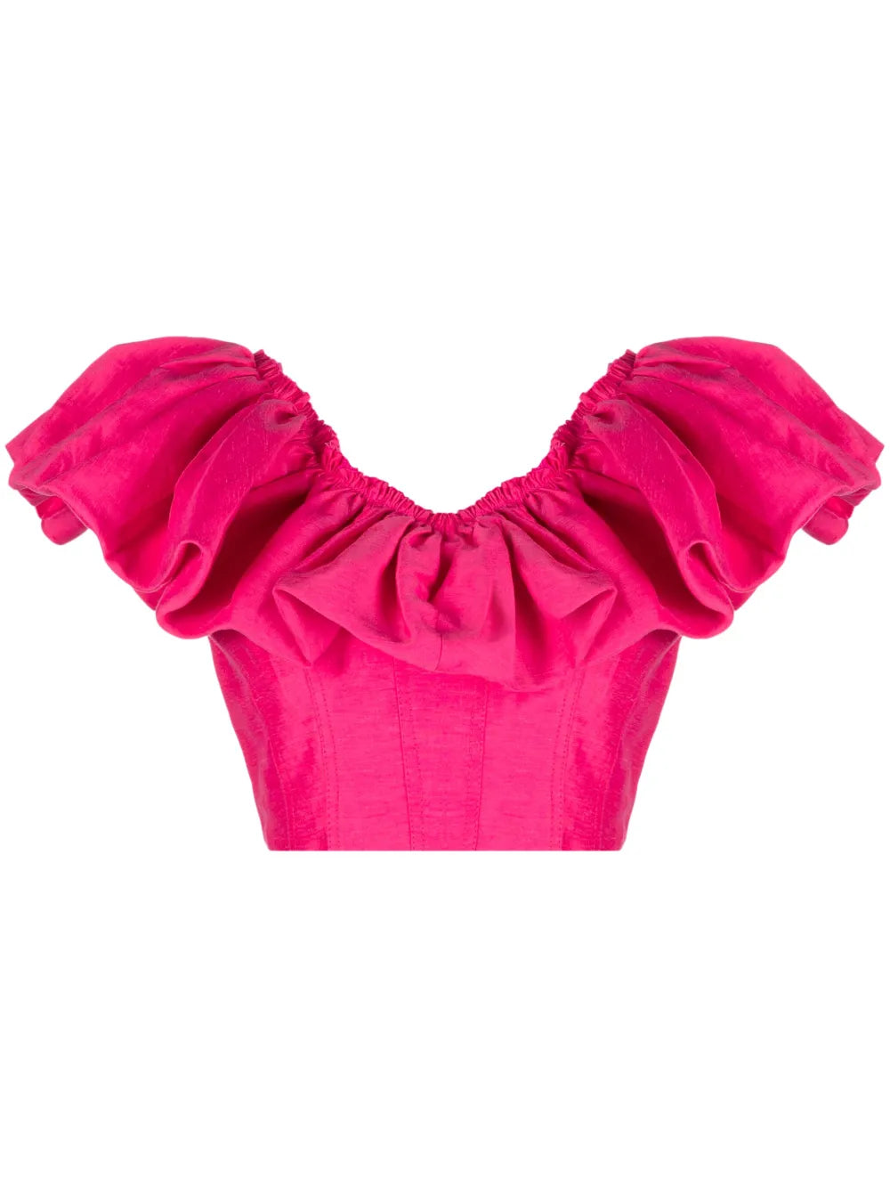 Florence Ruffled Crop Top