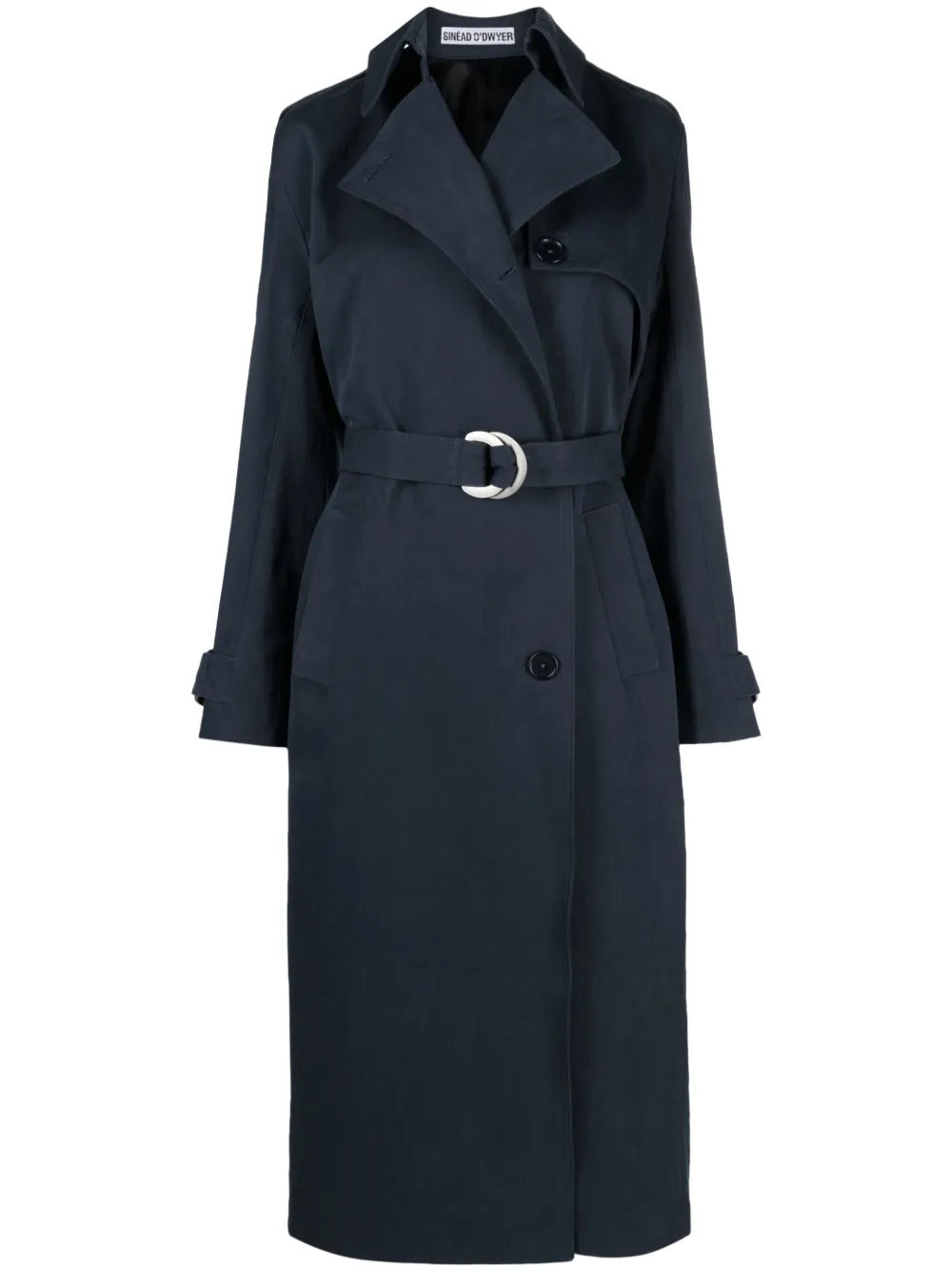 Belted Cotton Trench Coat