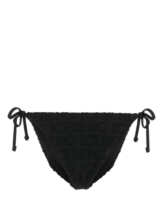 Logo-Jacquard Bikini Bottoms