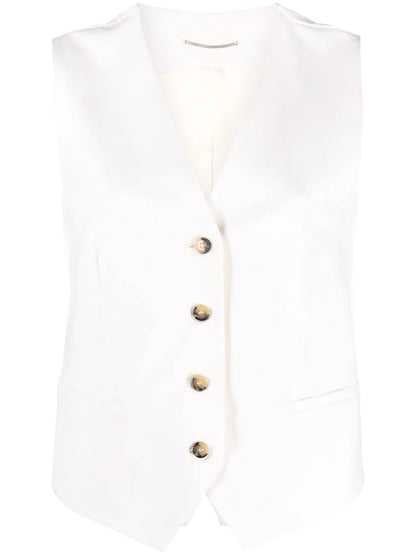 V-Neck Tailored Waistcoat