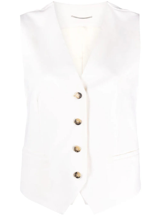 V-Neck Tailored Waistcoat