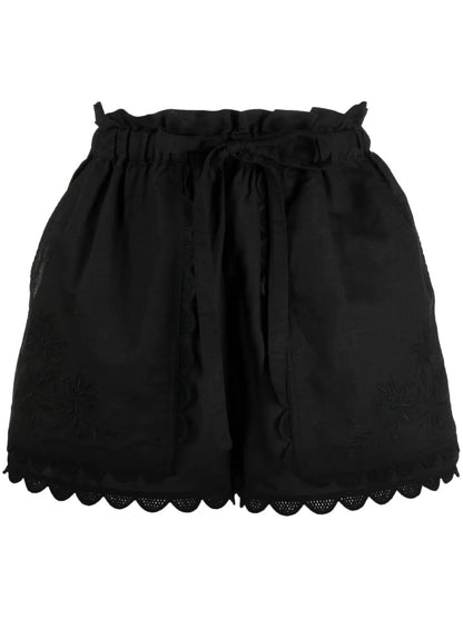 Nellie Embroidered Shorts