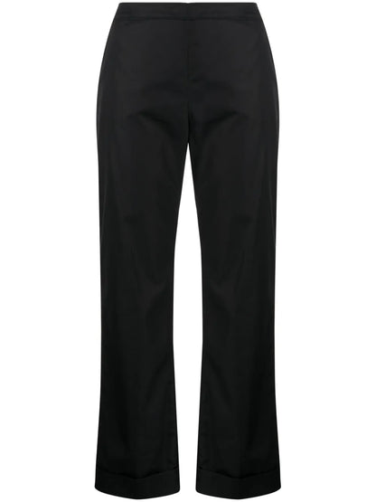 Cropped Flared Trousers