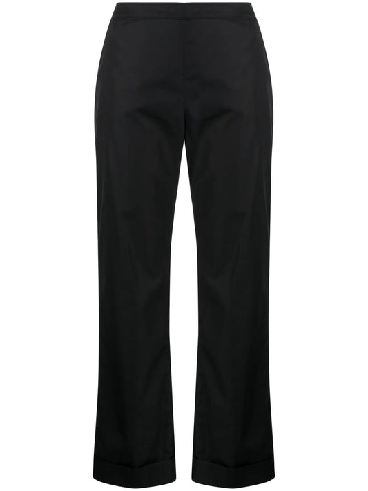 Cropped Flared Trousers
