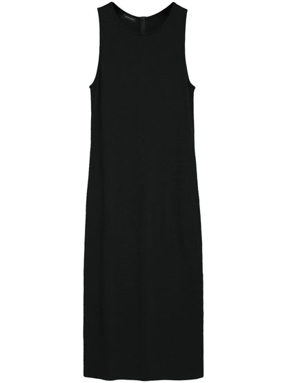 Savannah Waffle-Effect Midi Dress