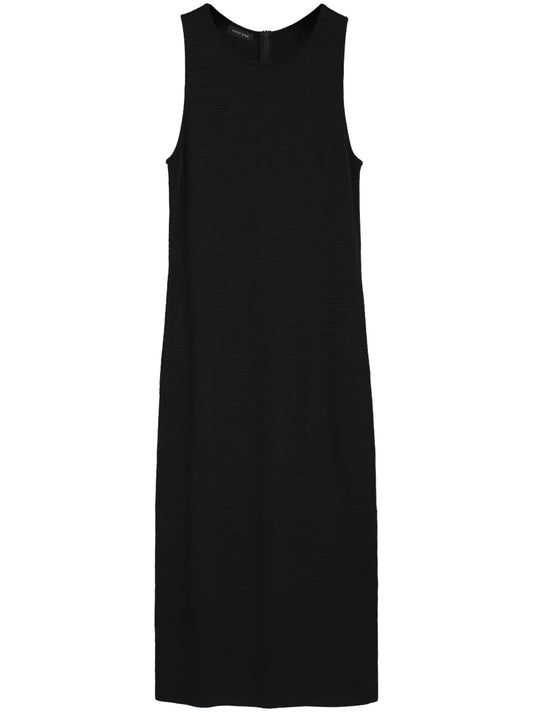 Savannah Waffle-Effect Midi Dress