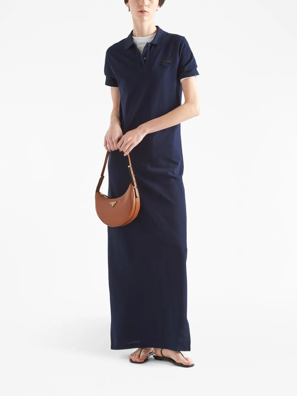 Piqué Maxi Dress