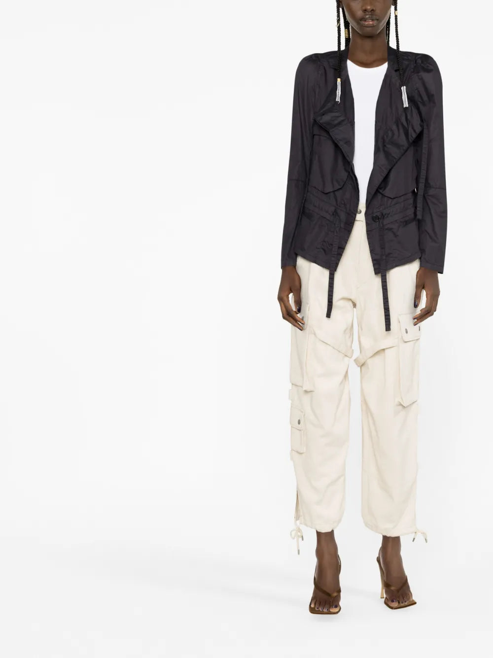 Elore Cropped Cargo Trousers