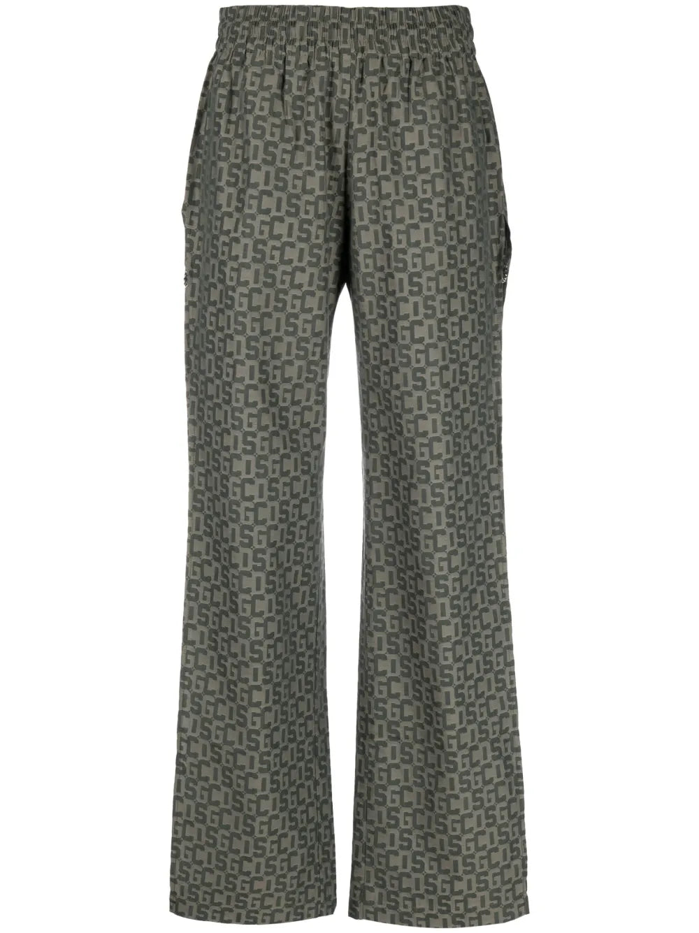 Open-Leg Monogram Trousers