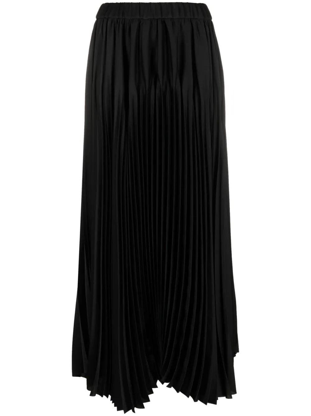 Pleated Maxi Skirt