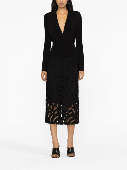 Macramé Midi Skirt