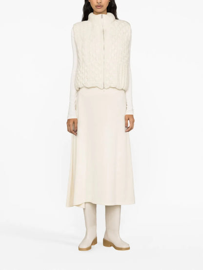 Cashmere Midi Skirt