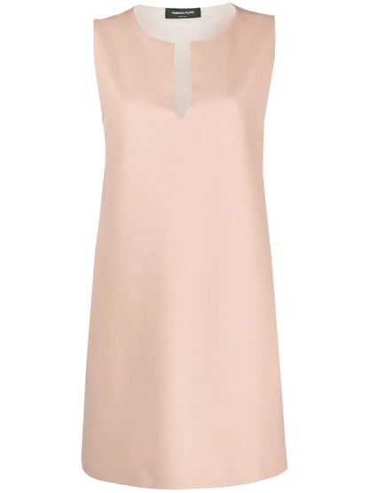 Sleeveless A-Line Dress