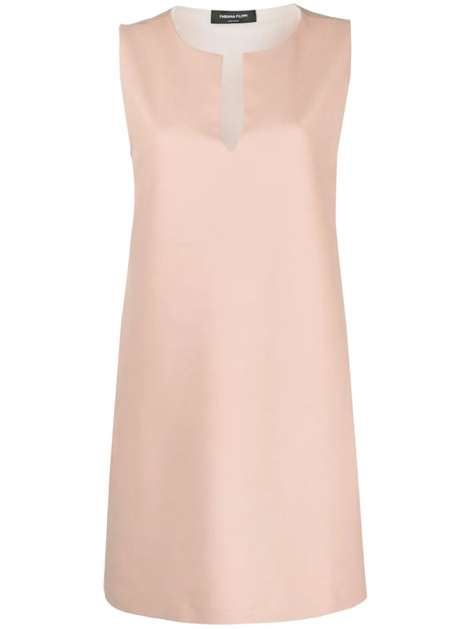 Sleeveless A-Line Dress
