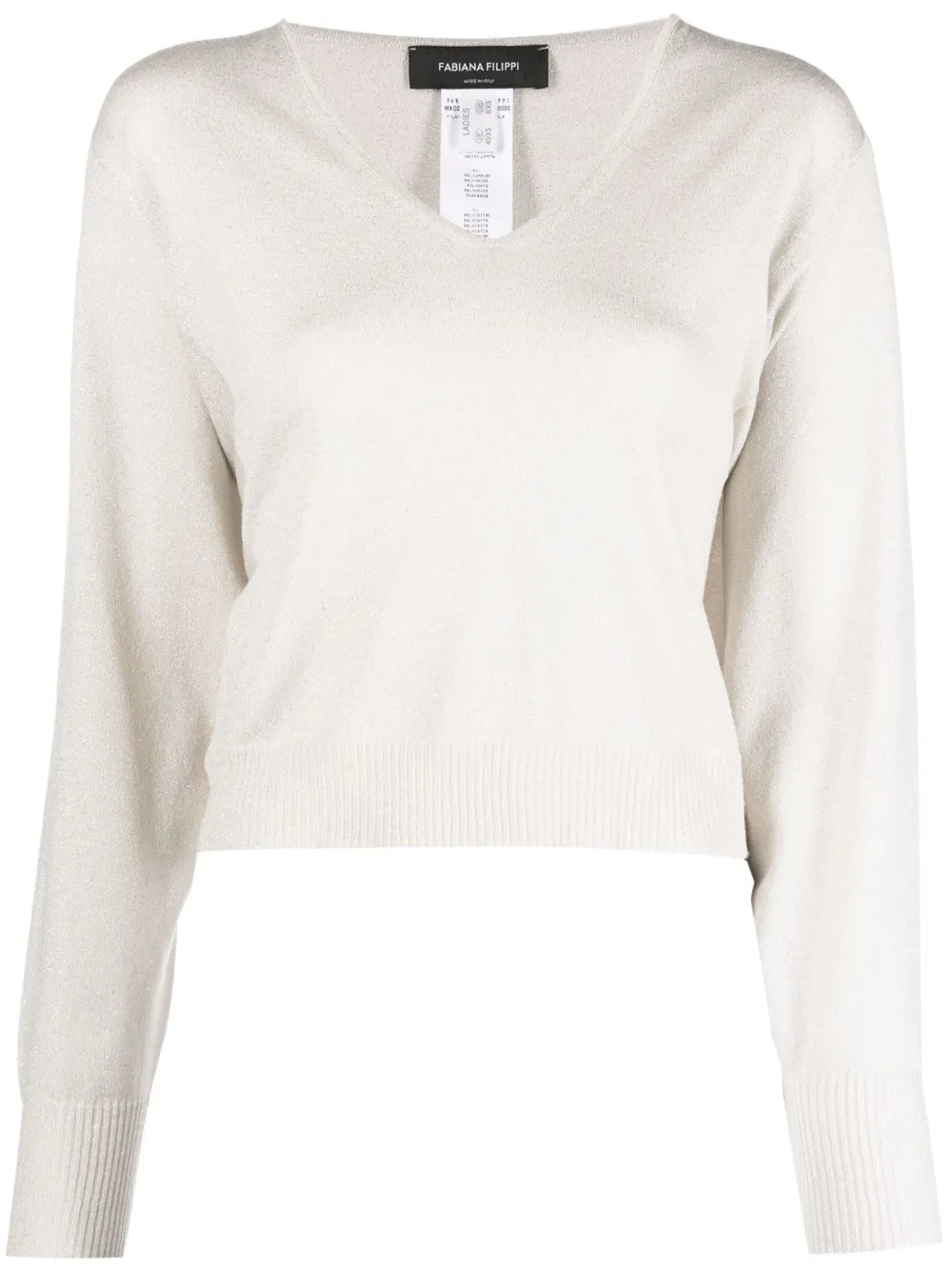 V-Neck Drop-Shoulder Jumper
