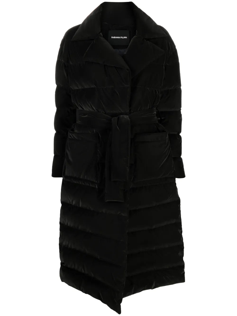 Padded Single-Breasted Coat