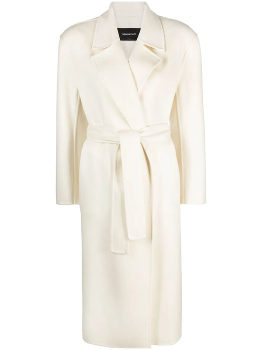 Belted-Waist Trench Coat