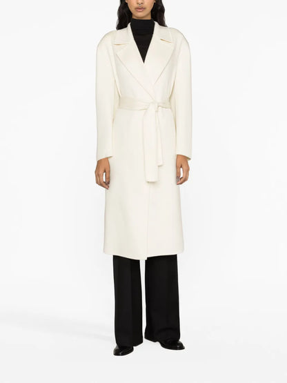 Belted-Waist Trench Coat
